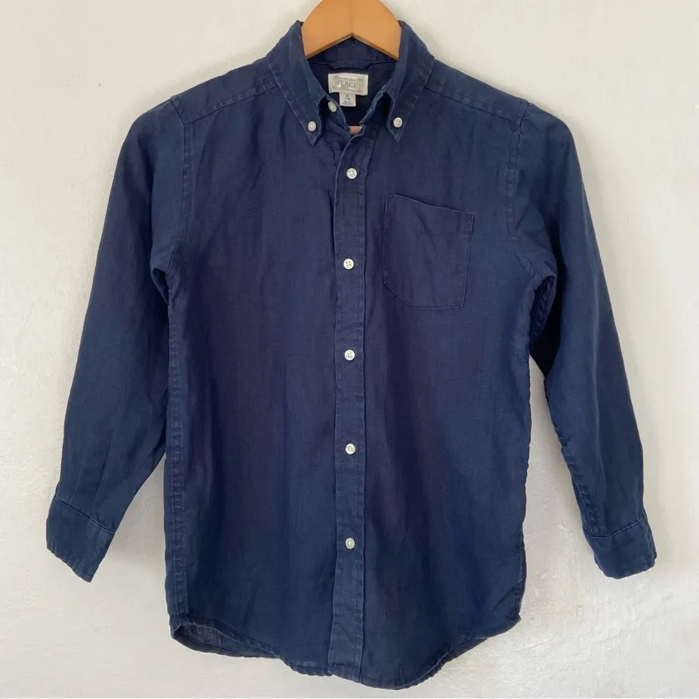 The Children’s Place Linen Boy’s Shirt